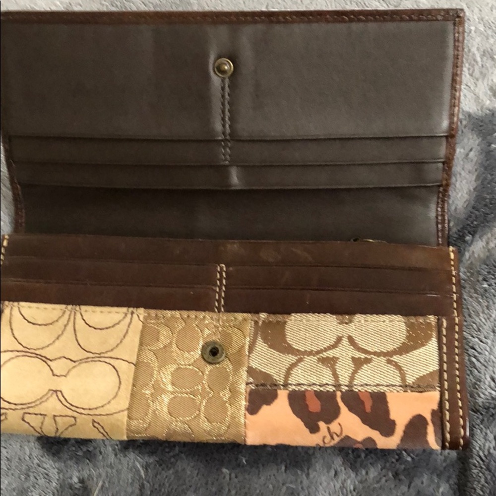 Coach Patchwork Wallet - Picture 3 of 4